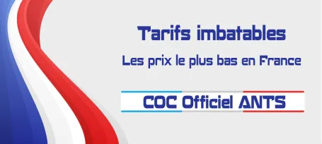 Certificat de conformité voiture (COC) 